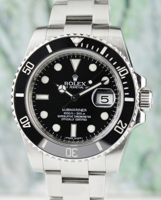(image for) UNPOLISHED ROLEX CERAMIC OYSTER PERPETUAL DATE / SUBMARINER 116610LN